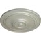 Ekena Millwork Classic Ceiling Medallion (For Canopies up to 5 1/2"), Hnd-Painted Flash Copper, 21 7/8"OD x 2 3/8"P CM22CLFCS - alternate 2